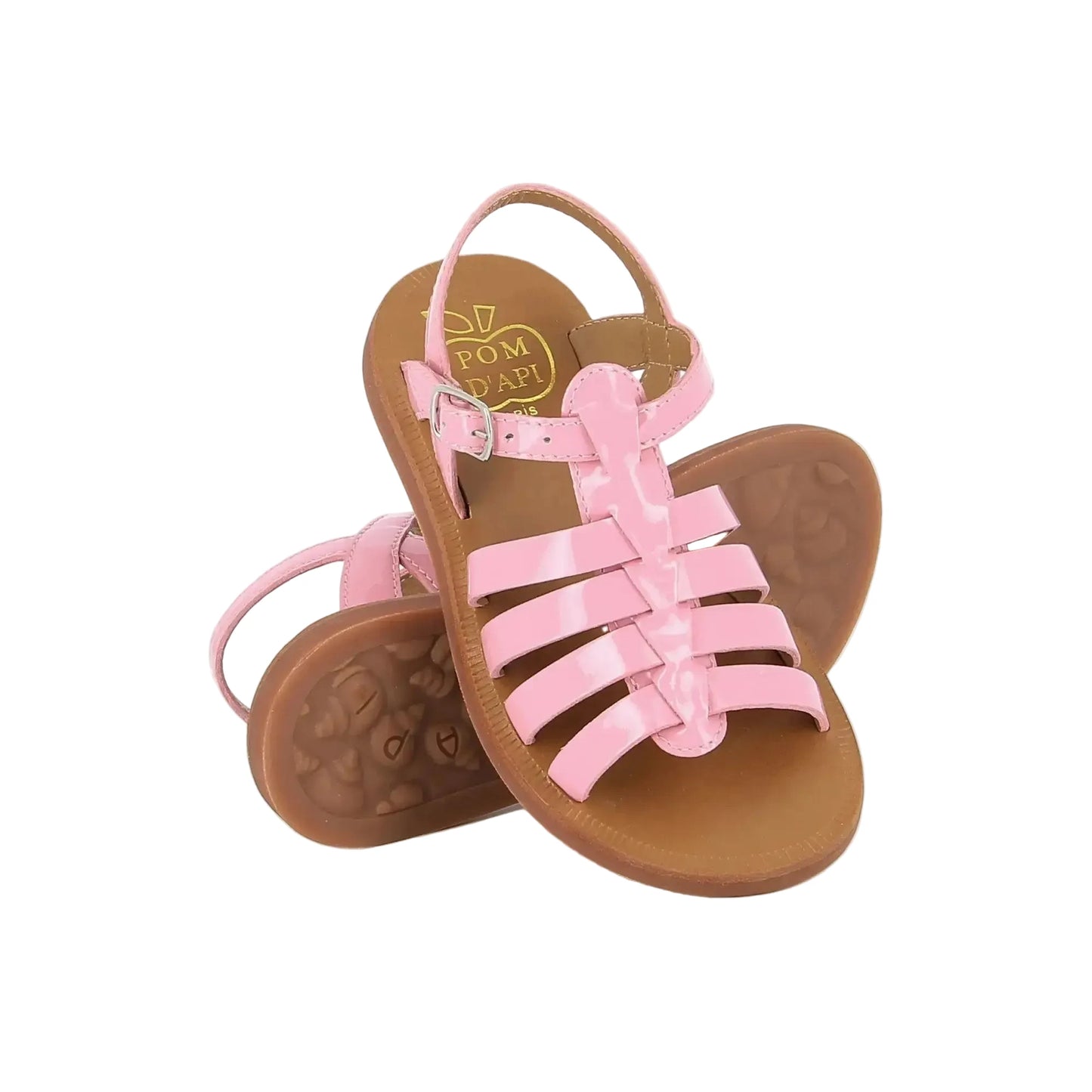 Sandales Plagette Strap Pom D’Api Pink Candy Pom d’Api
