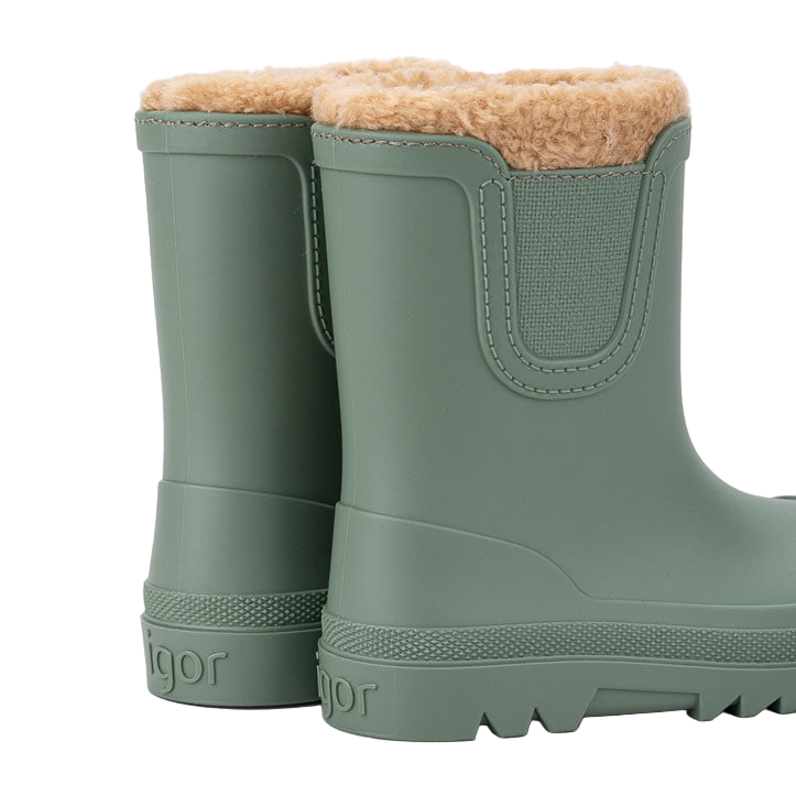 Bottes de Pluie Fourrée Igor Verde Igor