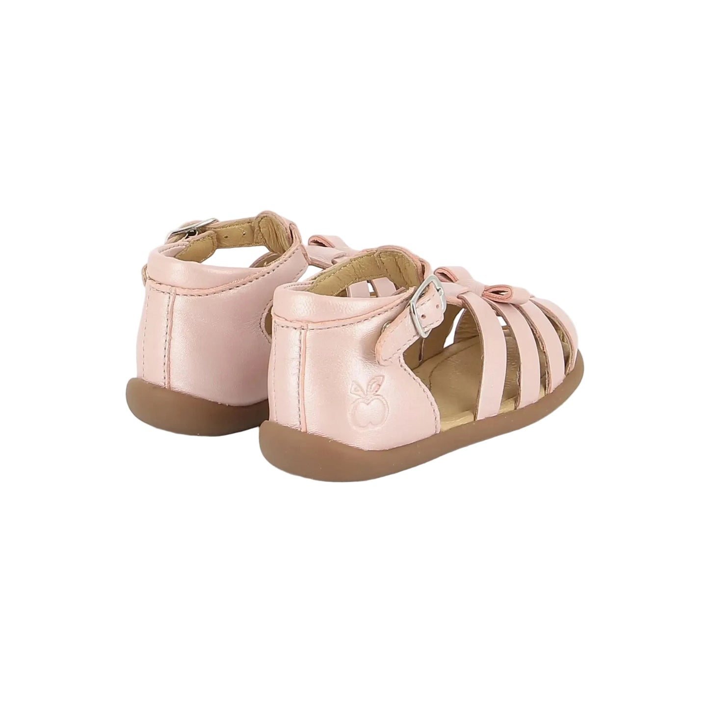 Sandales Stand Up Knot Rose Nacre Pom D’Api Pom d’Api