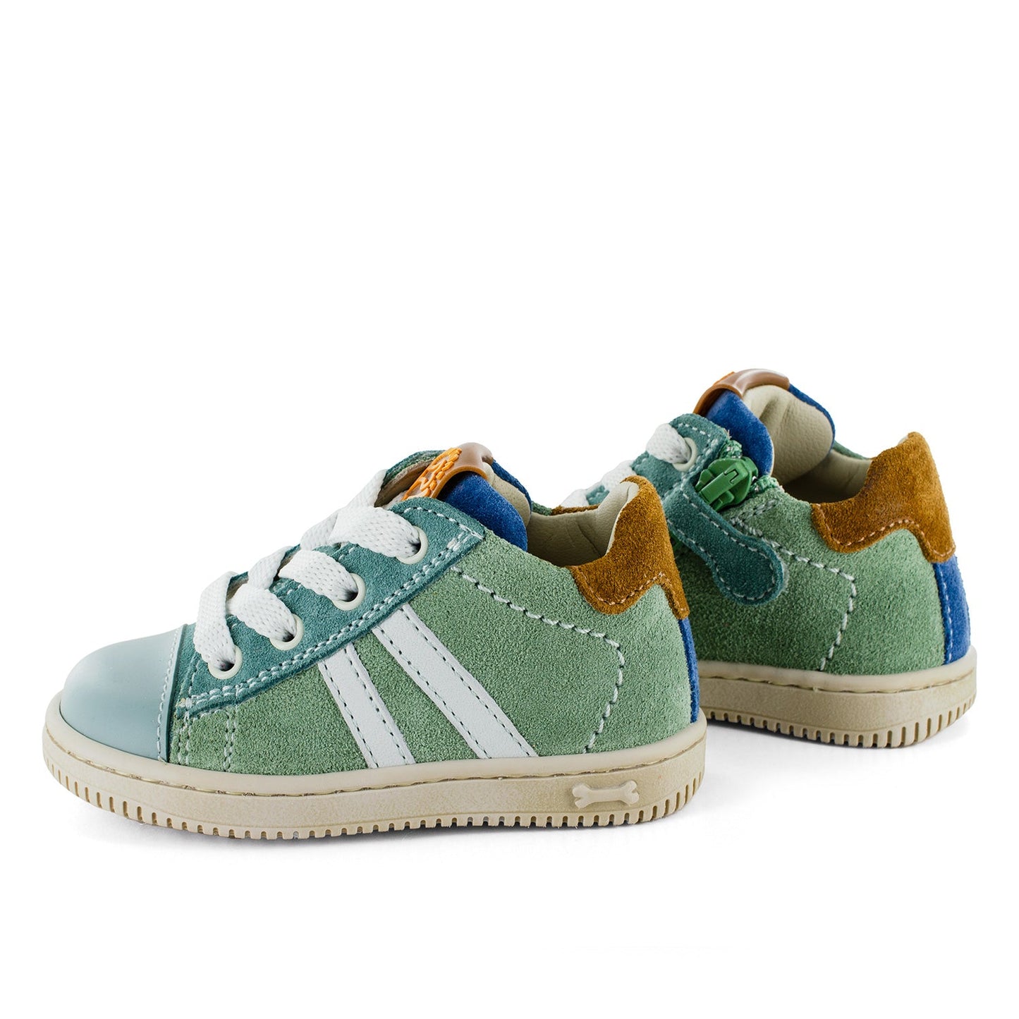 Nepo Teal White Stones and Bones