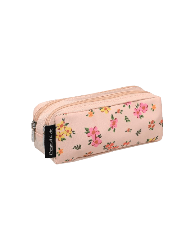 Trousse Double Liberty Rose Caramel&Cie