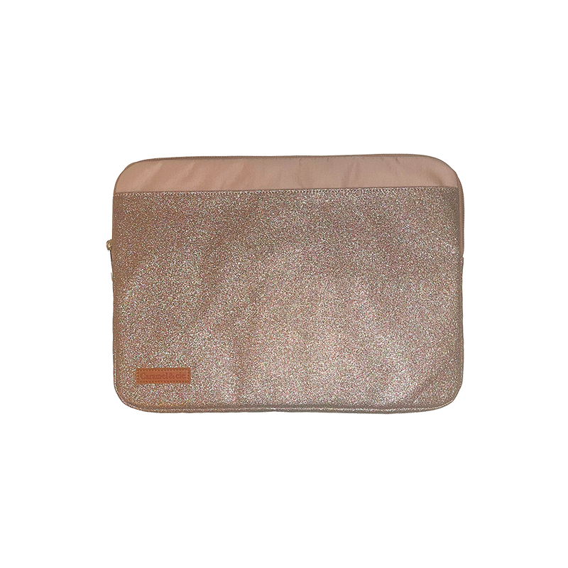 Housse D’ordinateur Paillettes Cuivre Caramel&Cie