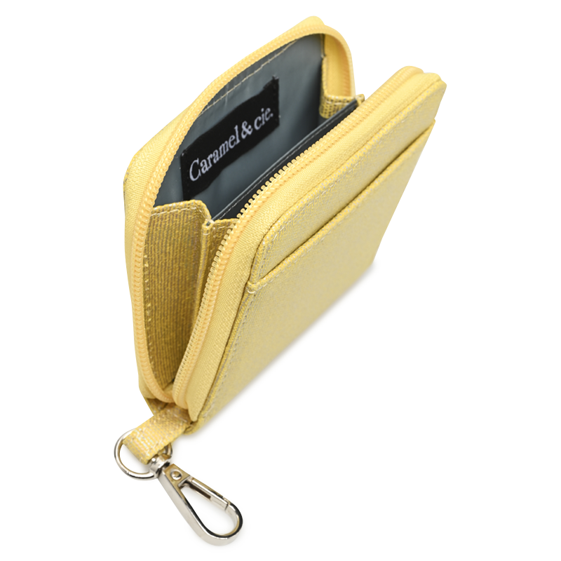 Porte-Monnaie Irisé Jaune Caramel&Cie