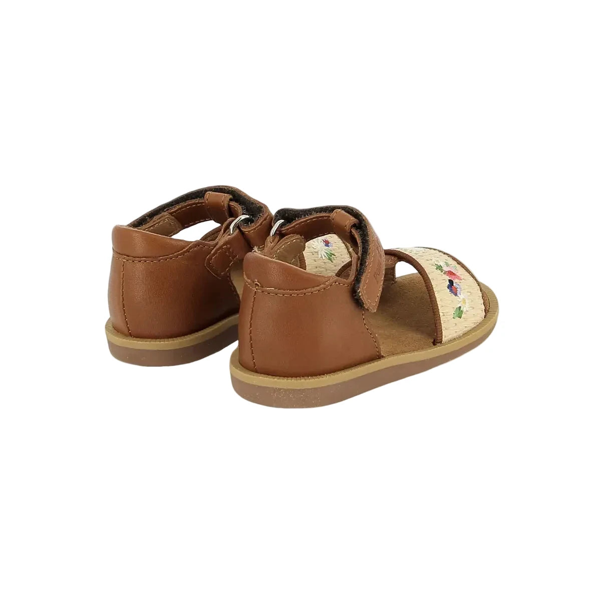 Sandales Poppy Air Natur Crema Pom D’Api Pom d’Api