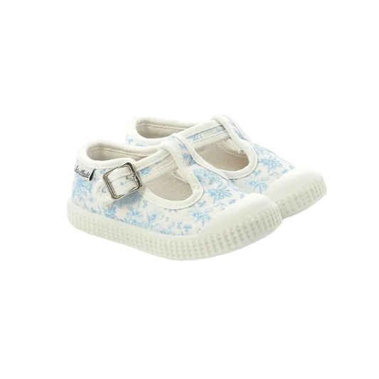 Babies Toile Jouy Bleu Ciel Tartine & Chocolat Tartine et Chocolat