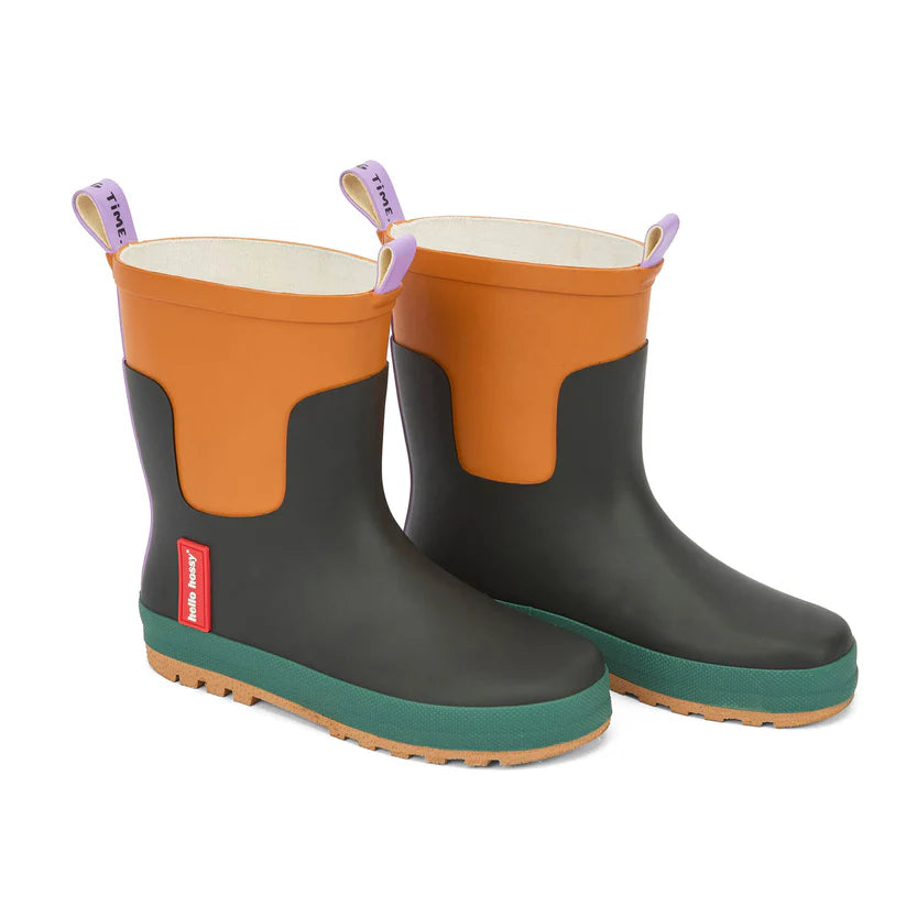 Bottes de Pluie Hello Hossy Blackfy Cadette