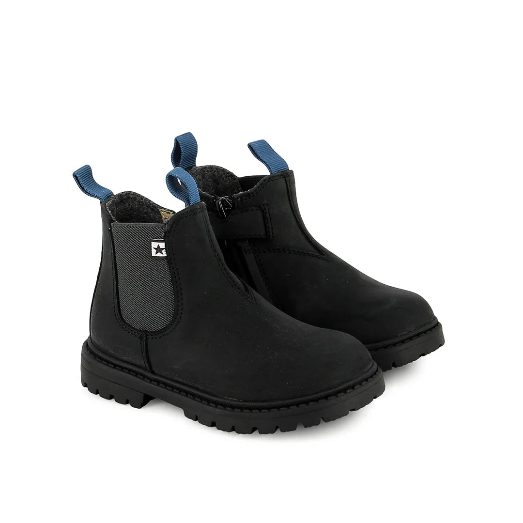 Boots Chelsea Black Bonton Bonton