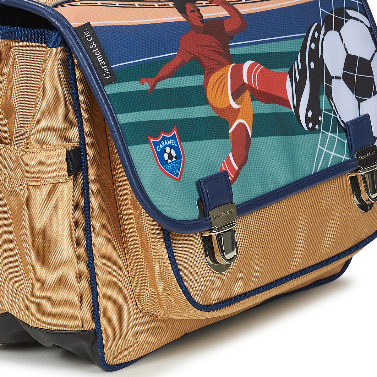 Cartable Moyen Caramel&Cie Football Caramel&Cie