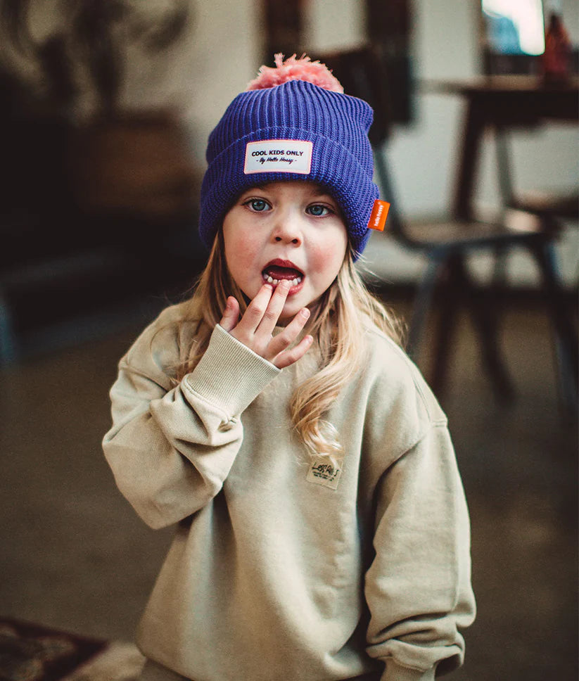 Bonnet Hello Hossy Color Block Açaï Hello Hossy