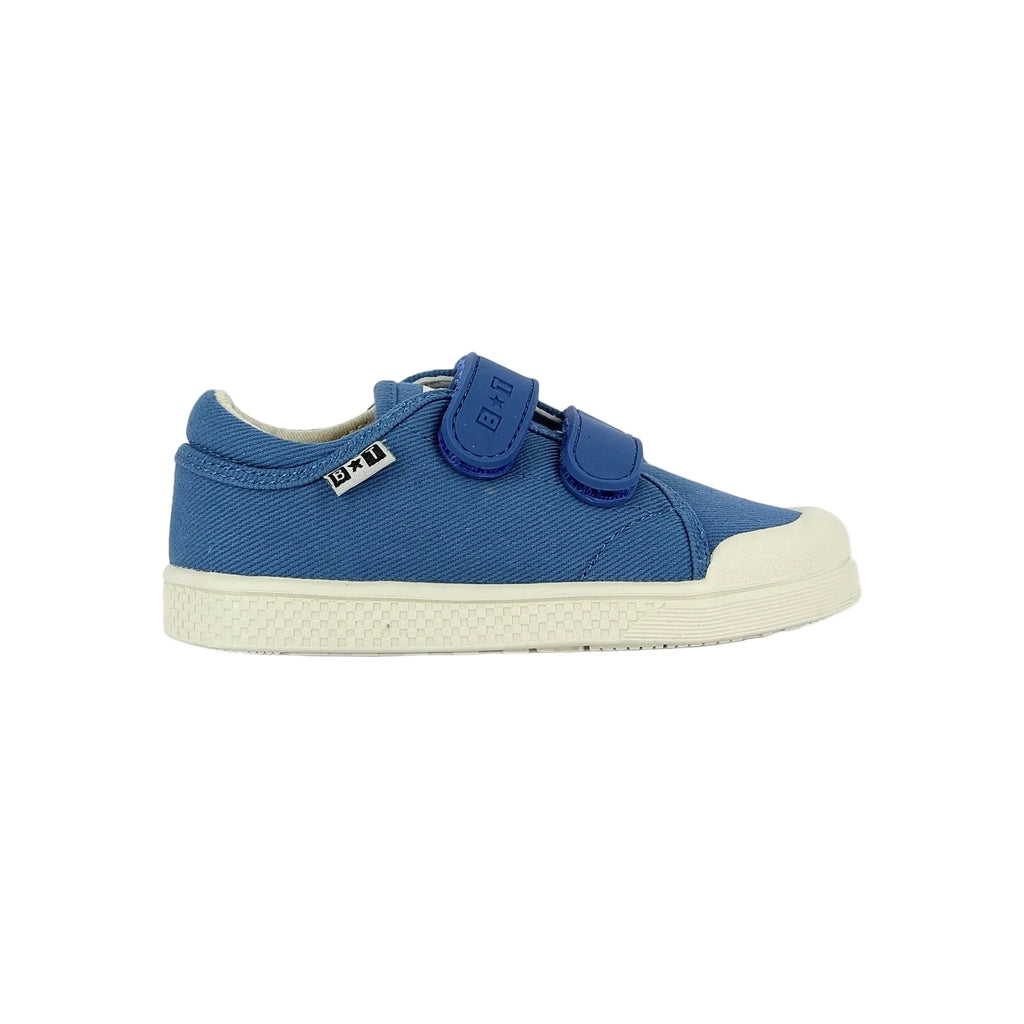 Baskets Izy Scratch Vintage Blue Bonton Bonton