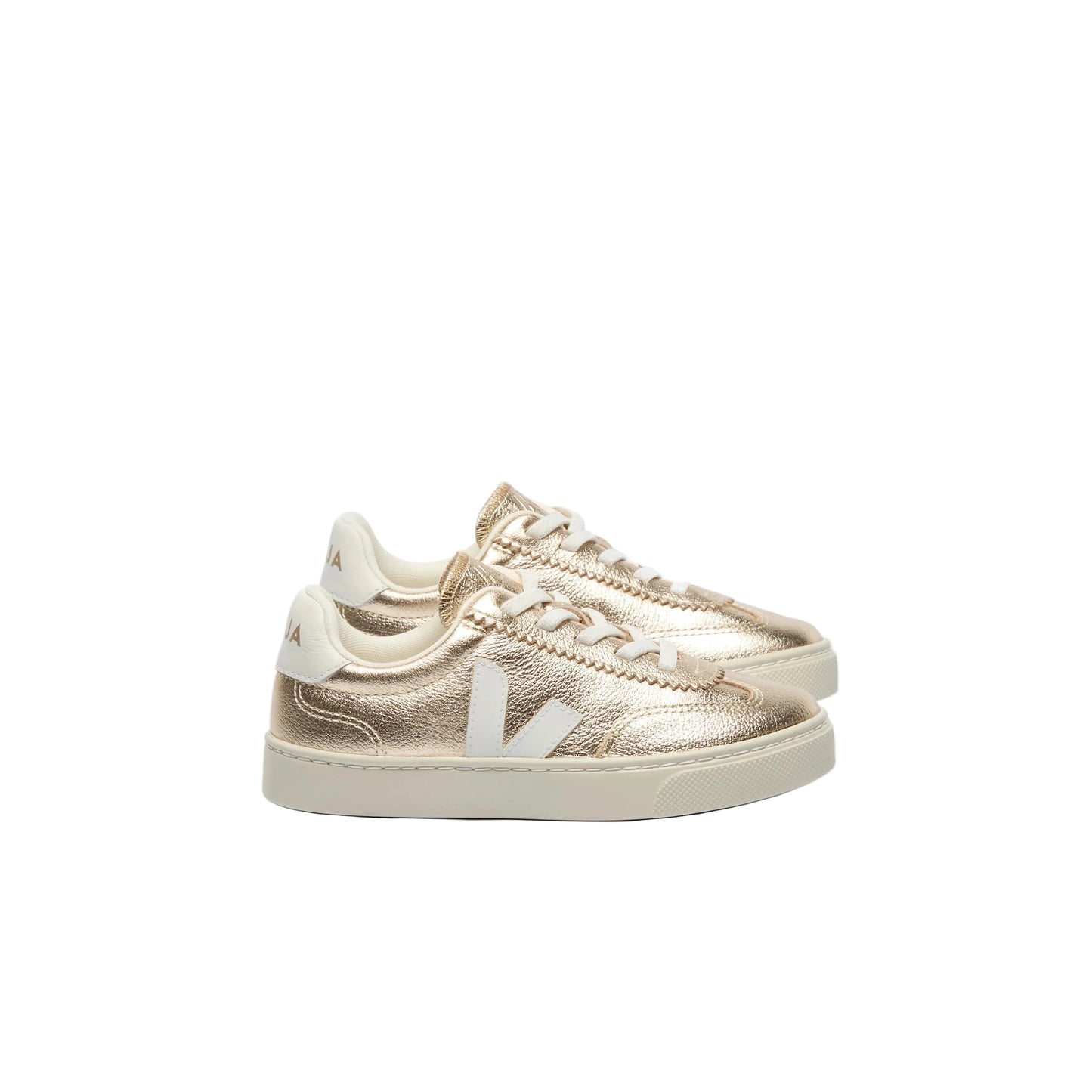 Veja Small Volley Laces Platine White VEJA