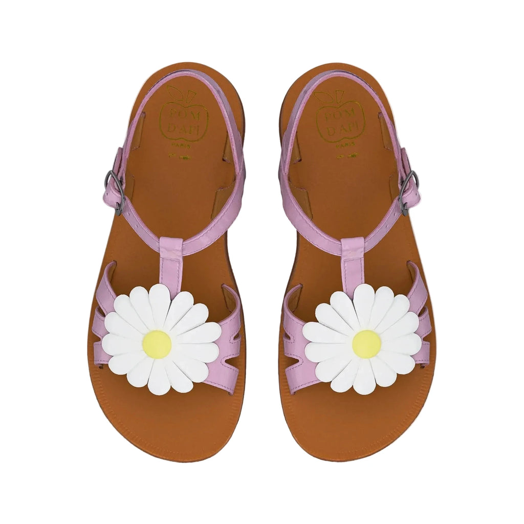 Sandales Plagette Big Flo Pom D’Api Lila Pom d’Api