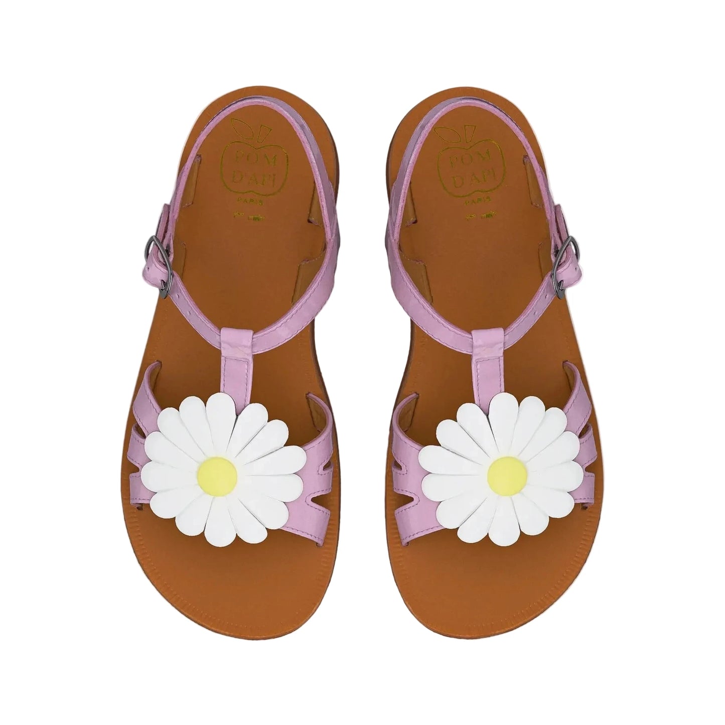 Sandales Plagette Big Flo Pom D’Api Lila Pom d’Api