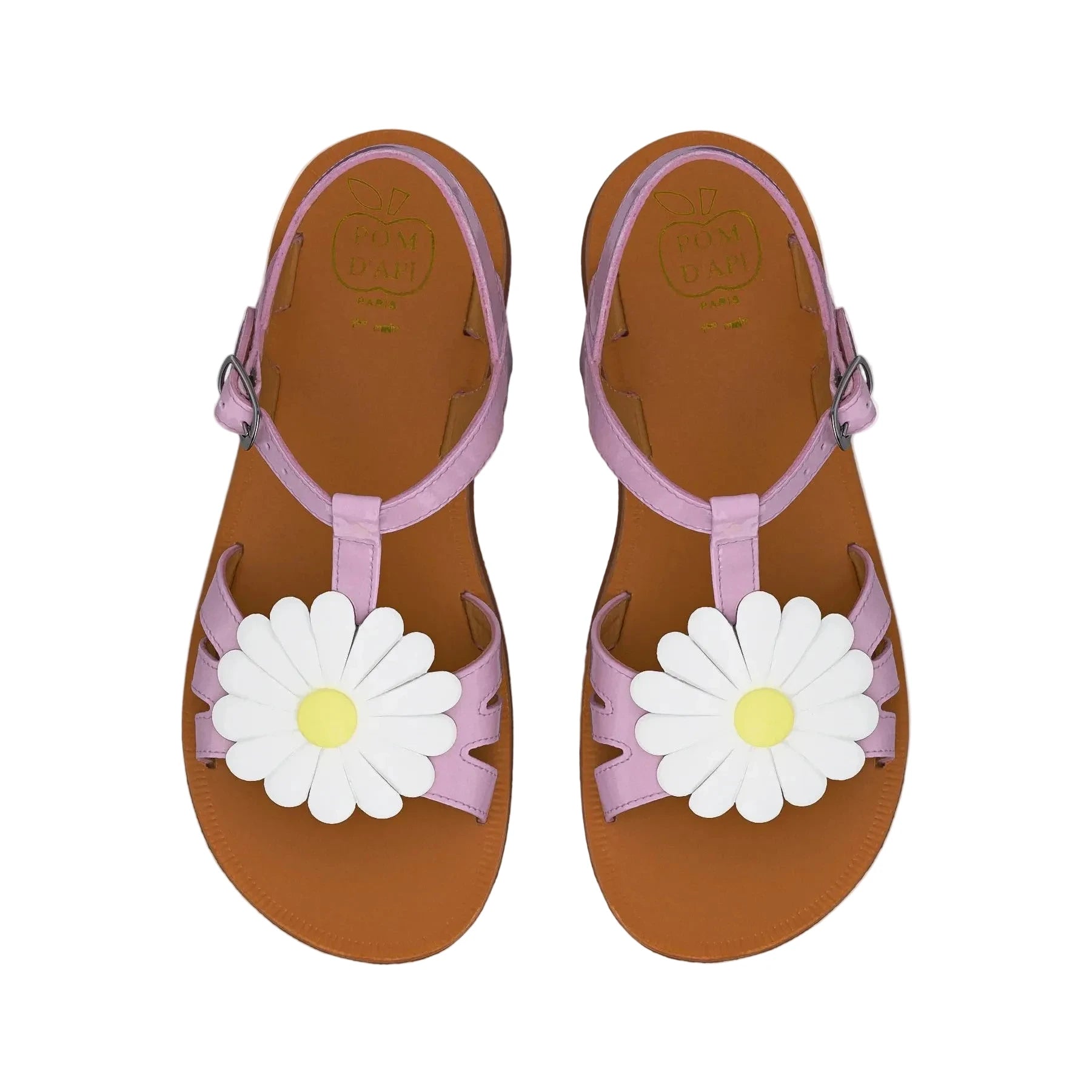 Sandales Plagette Big Flo Pom D’Api Lila Pom d’Api