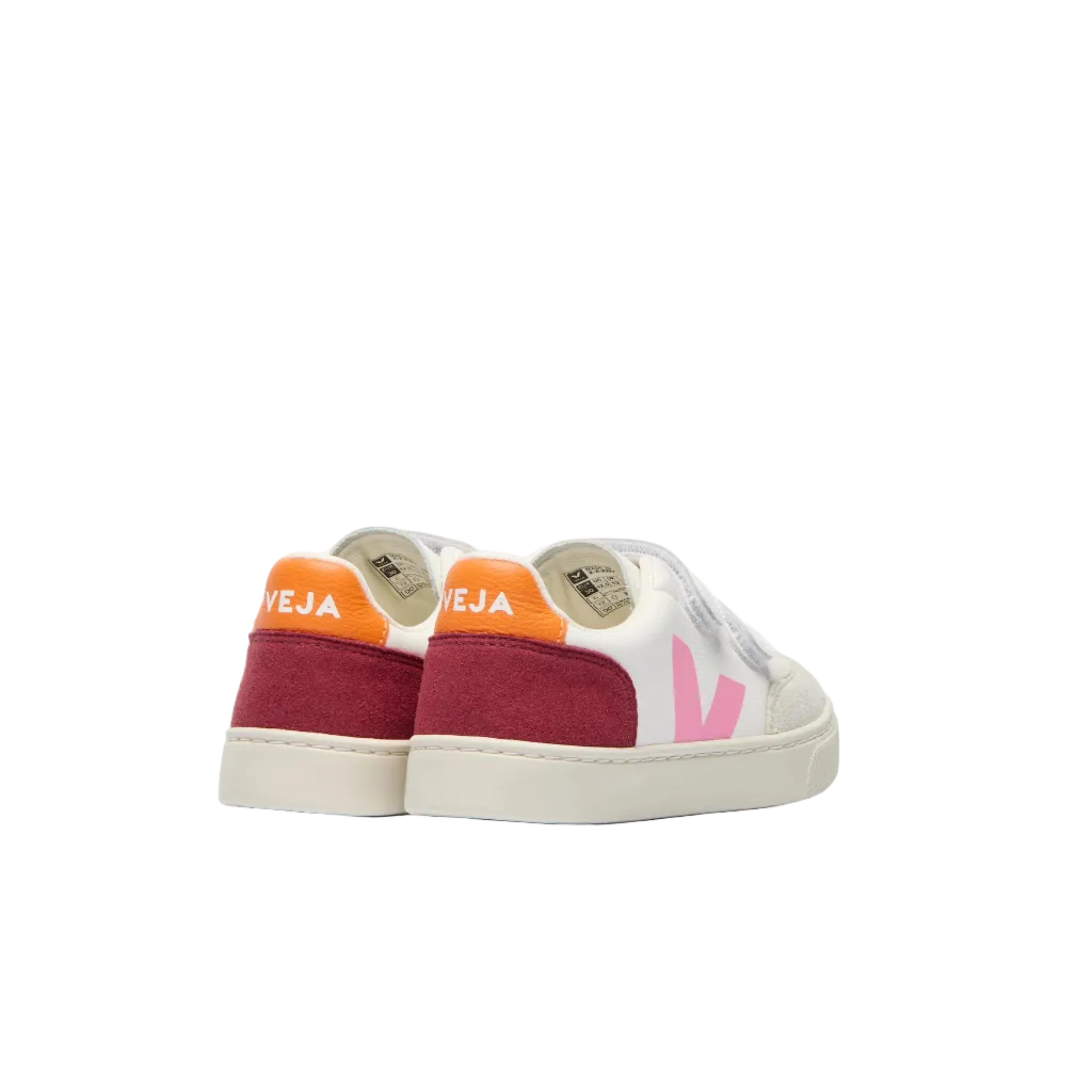 Veja V-12 White Multico Marsala VEJA