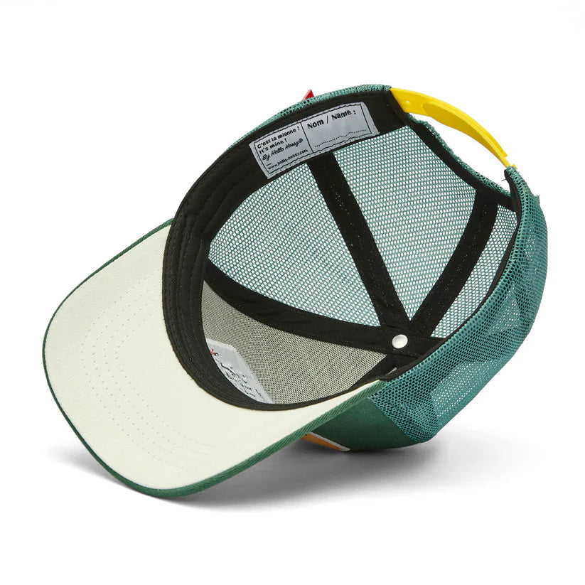 Casquette Hello Hossy Crew Green