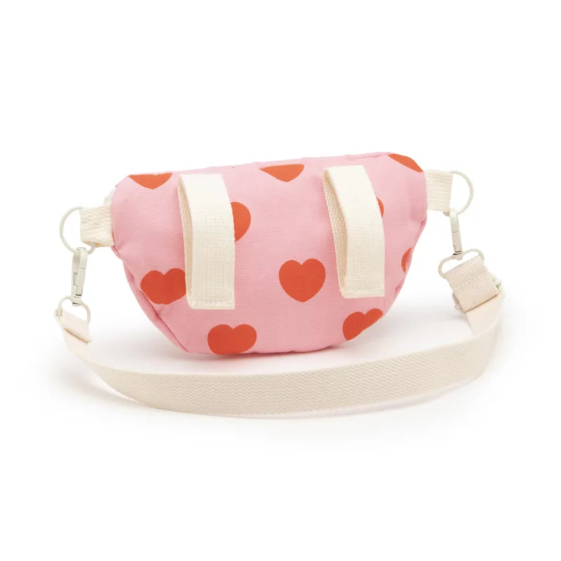 Sac Banane Baby Motif Coeur Rouge Rose Ratatam