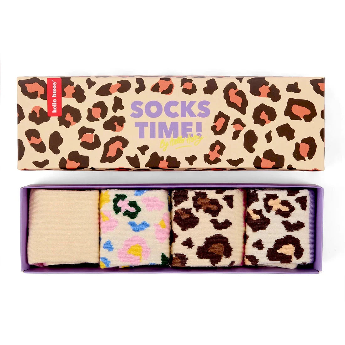 Pack de Chaussettes Léopard Hello Hossy