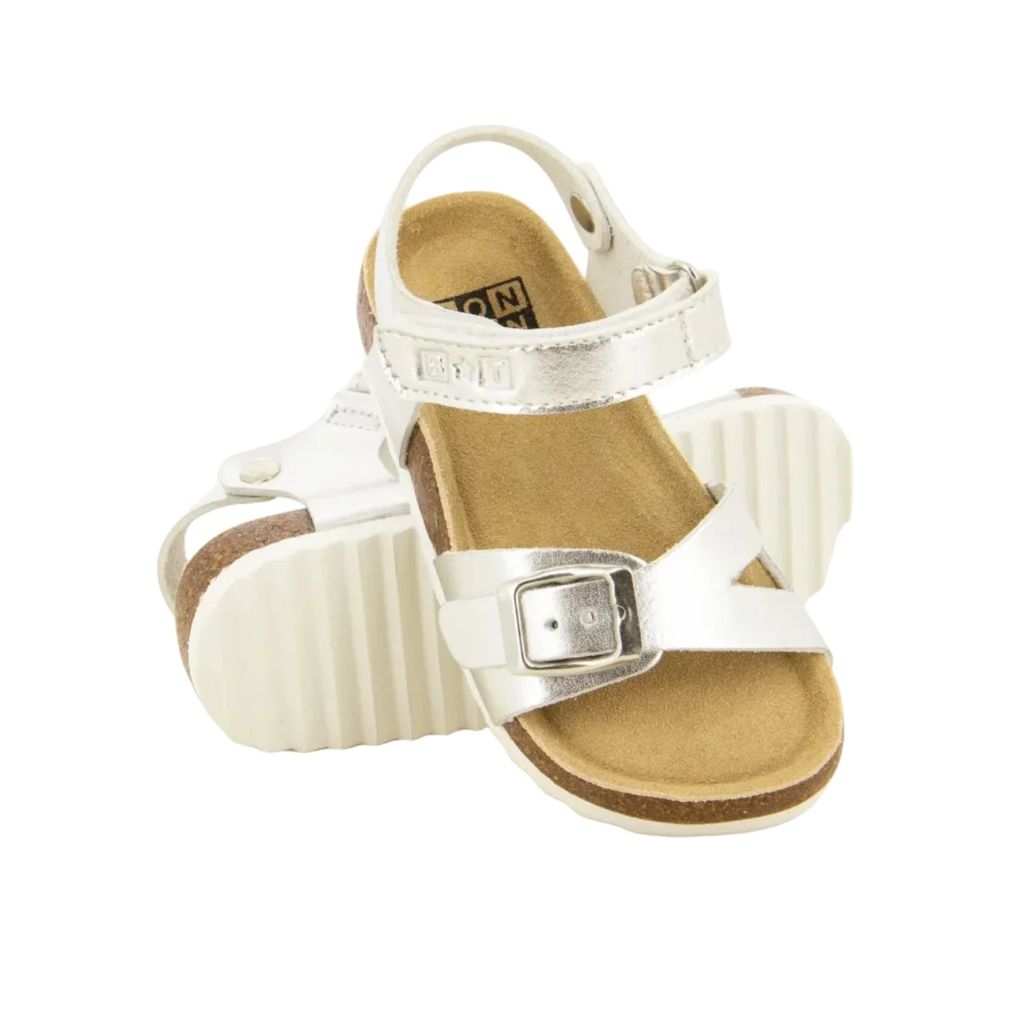 Sandales Mémo Sweet Silver Bonton Bonton