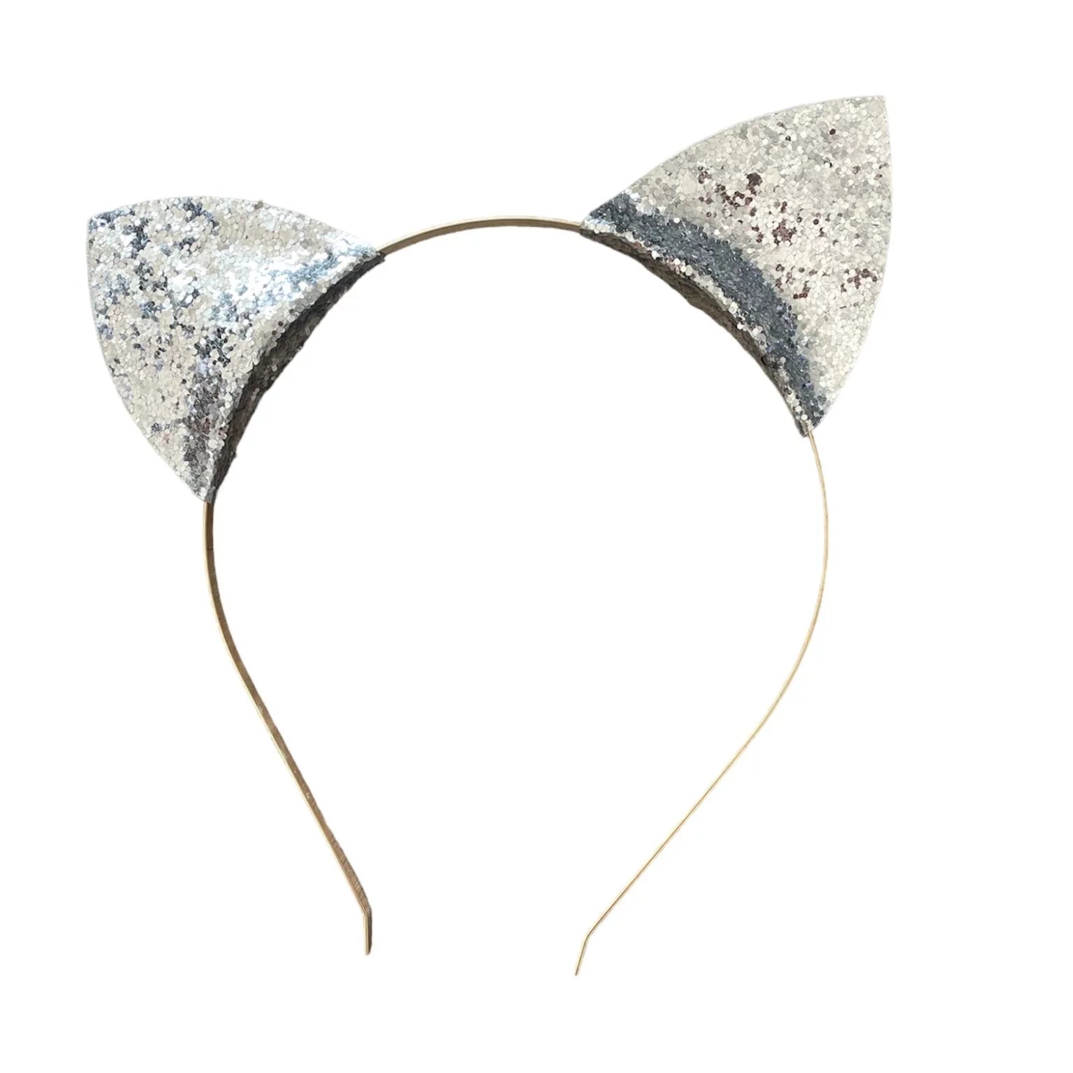 Serre-Tête Oreilles de Chat Argent Ratatam