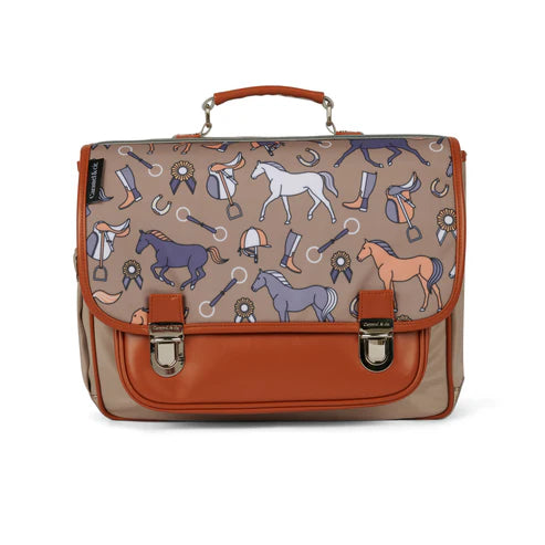 Cartable Moyen Caramel&Cie Manège Caramel&Cie