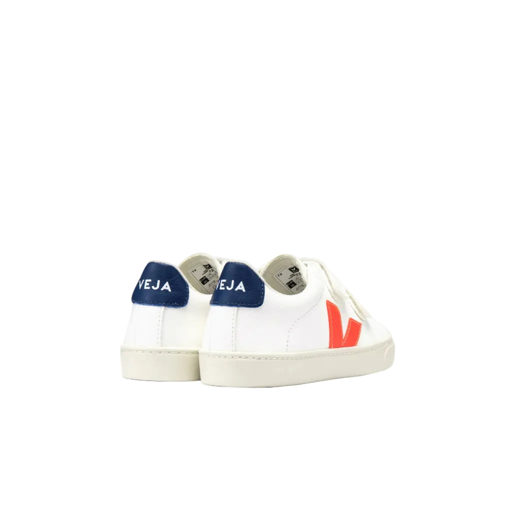 Veja Small Esplar Extra White Orange Fluo VEJA