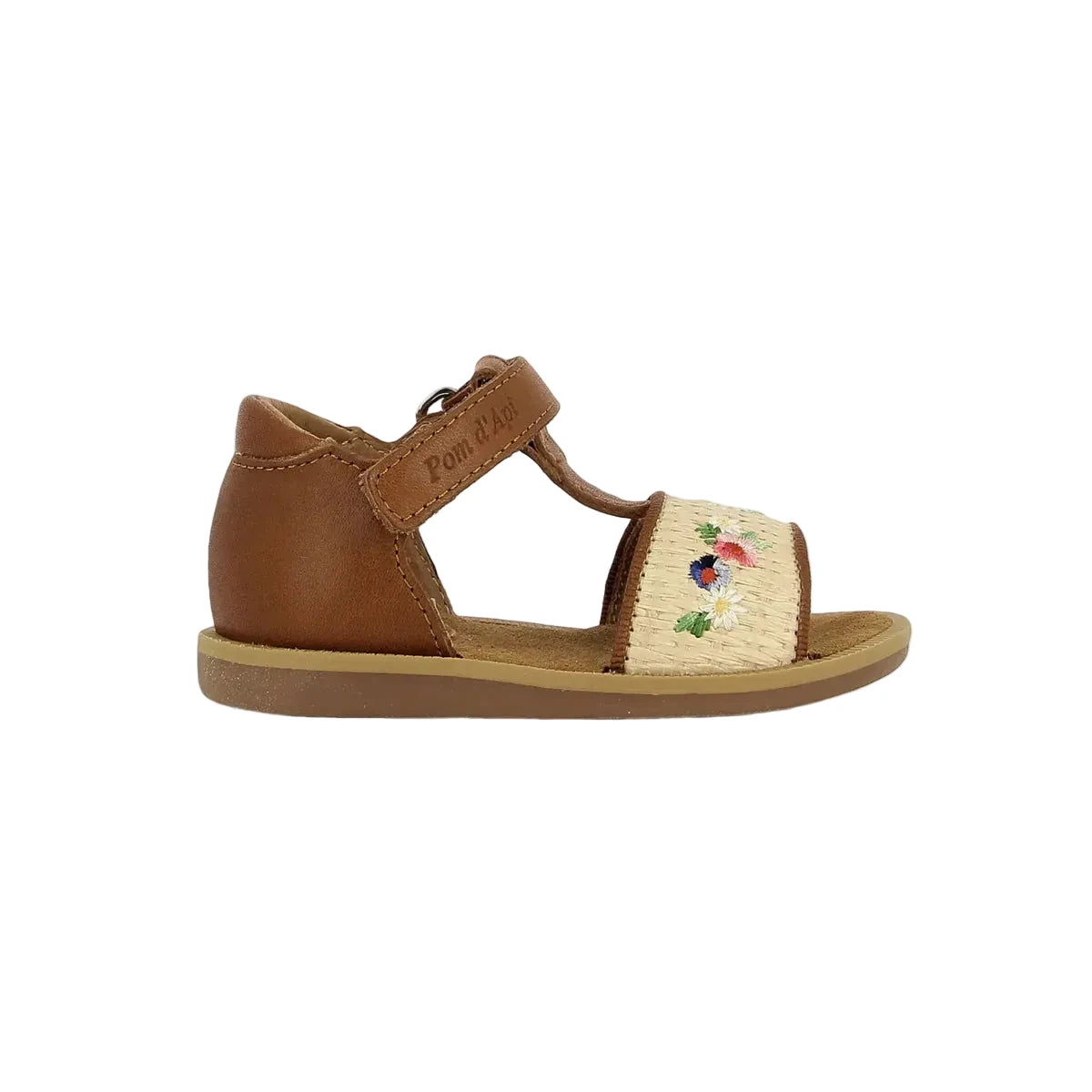 Sandales Poppy Air Natur Crema Pom D’Api Pom d’Api