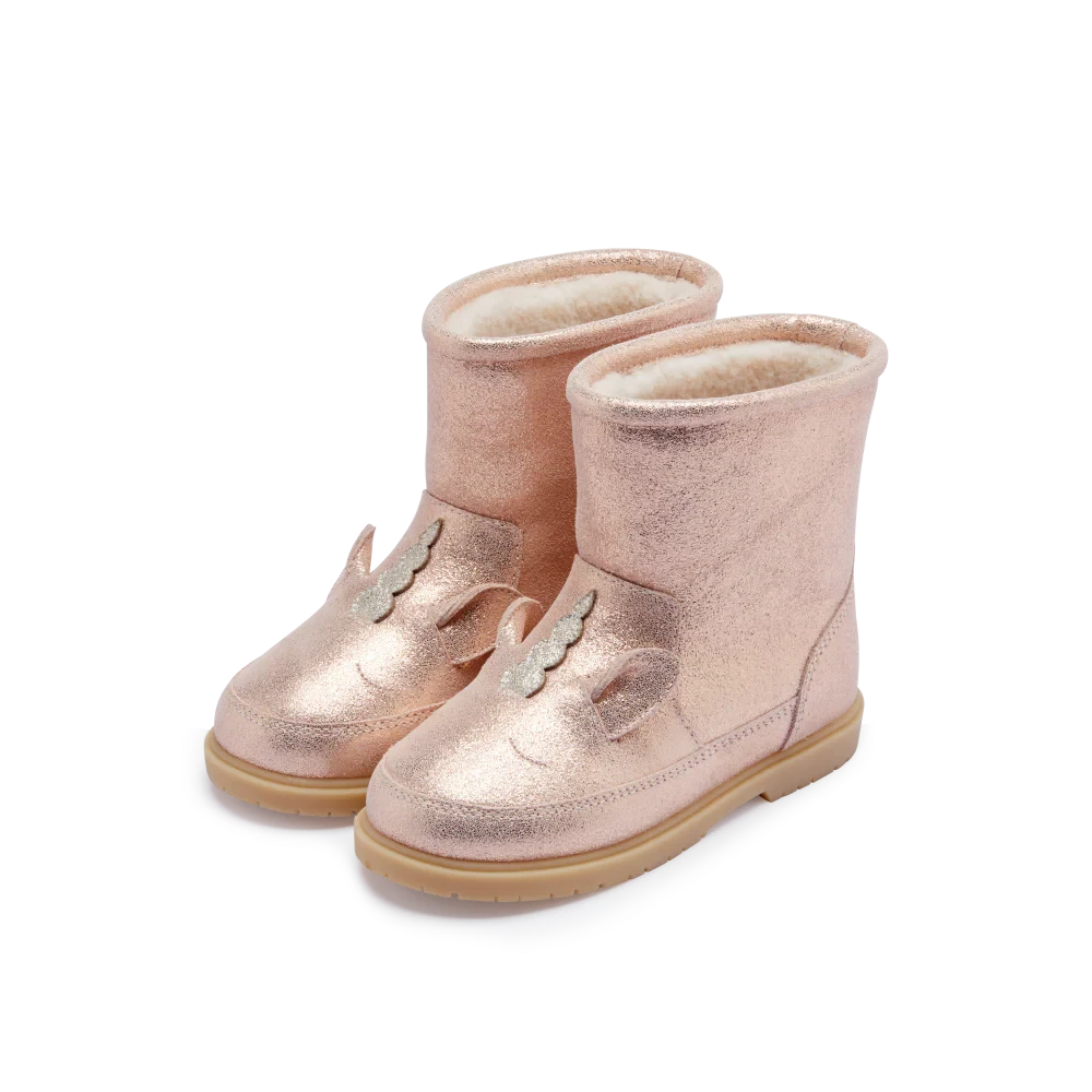 Xelly Boots Unicorn Powder Metallic Donsje