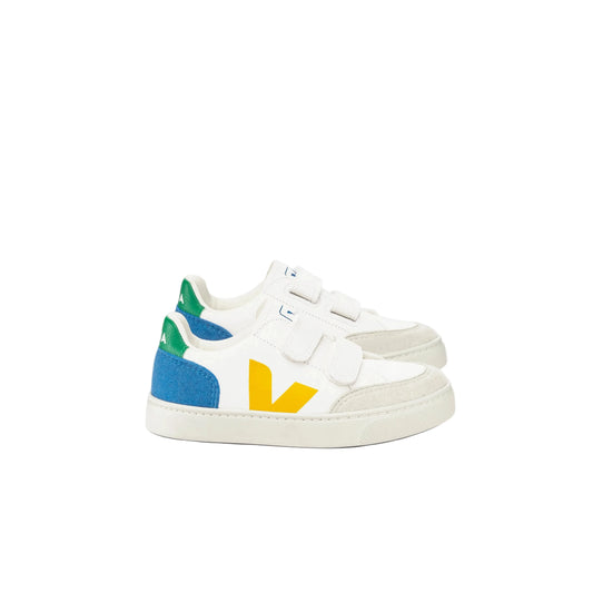 Veja V-12 Extra White Multico Indigo VEJA