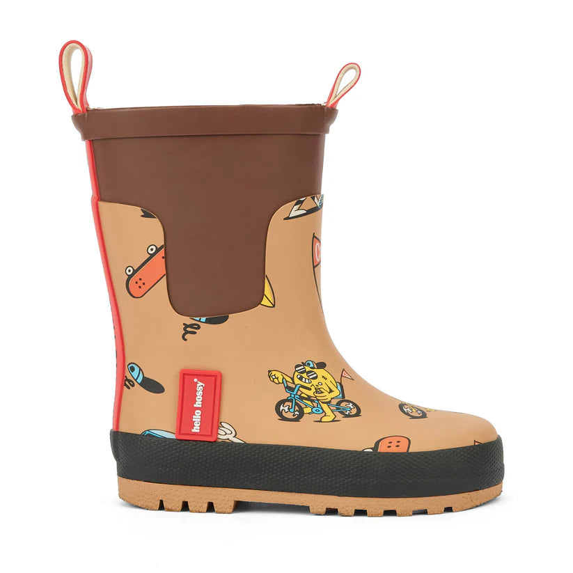Bottes de Pluie Hello Hossy Mascots Ride Cadette