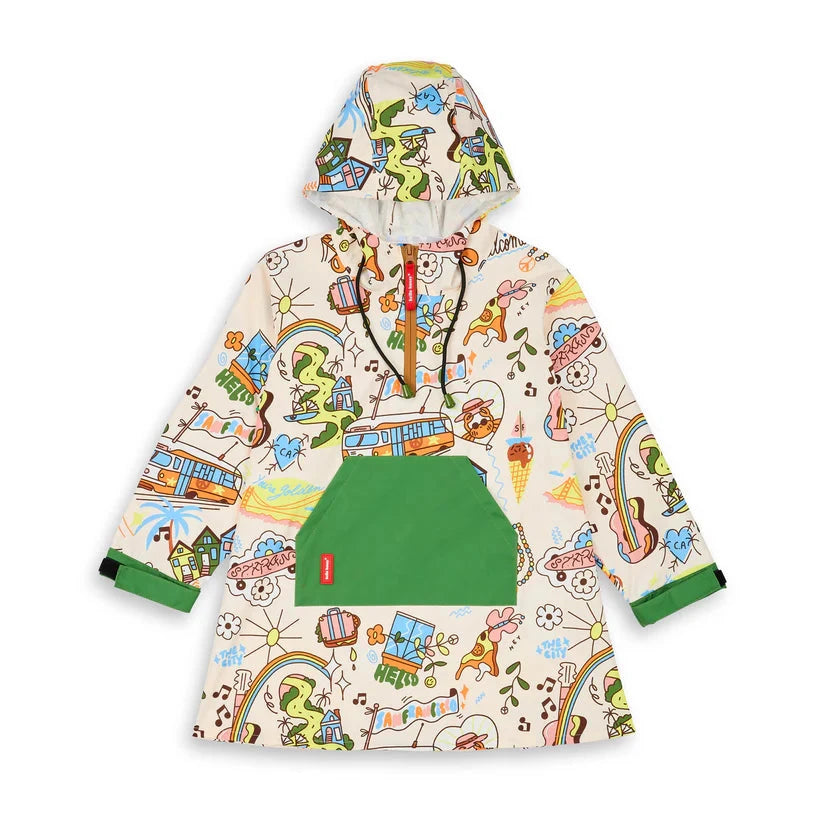 Poncho de Pluie San Francisco Hello Hossy