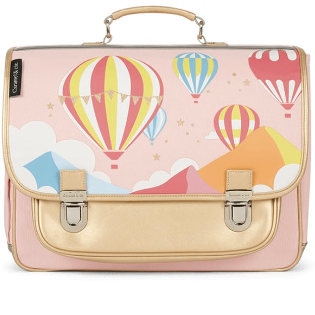 Cartable Moyen Caramel&Cie Montgolfière Caramel&Cie