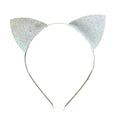 Serre-Tête Oreilles de Chat Argent Ratatam