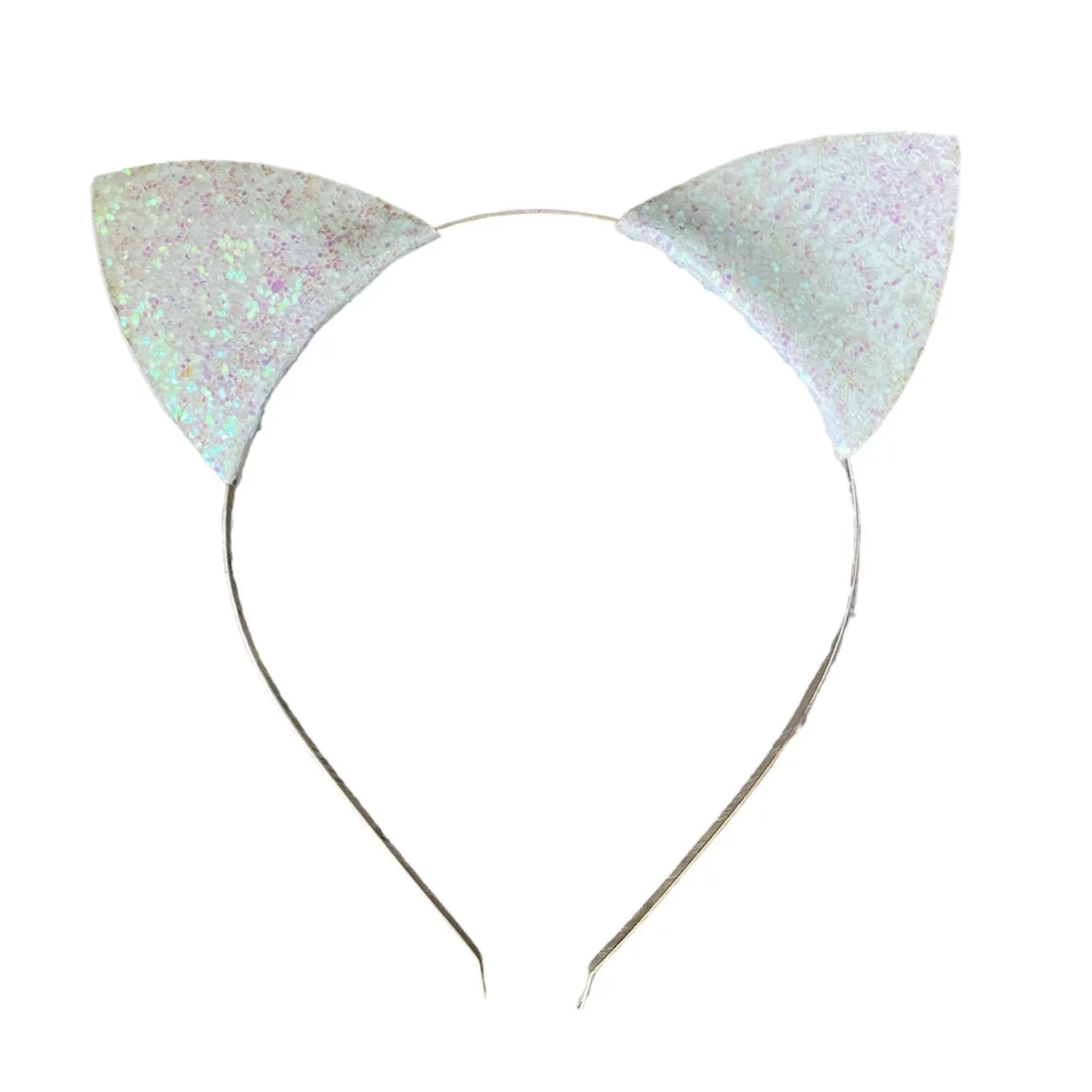 Serre-Tête Oreilles de Chat Argent Ratatam