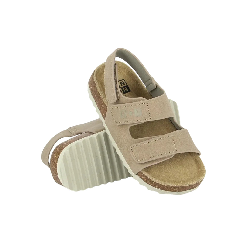 Sandales Mémo Fast Marron Clair Bonton Bonton