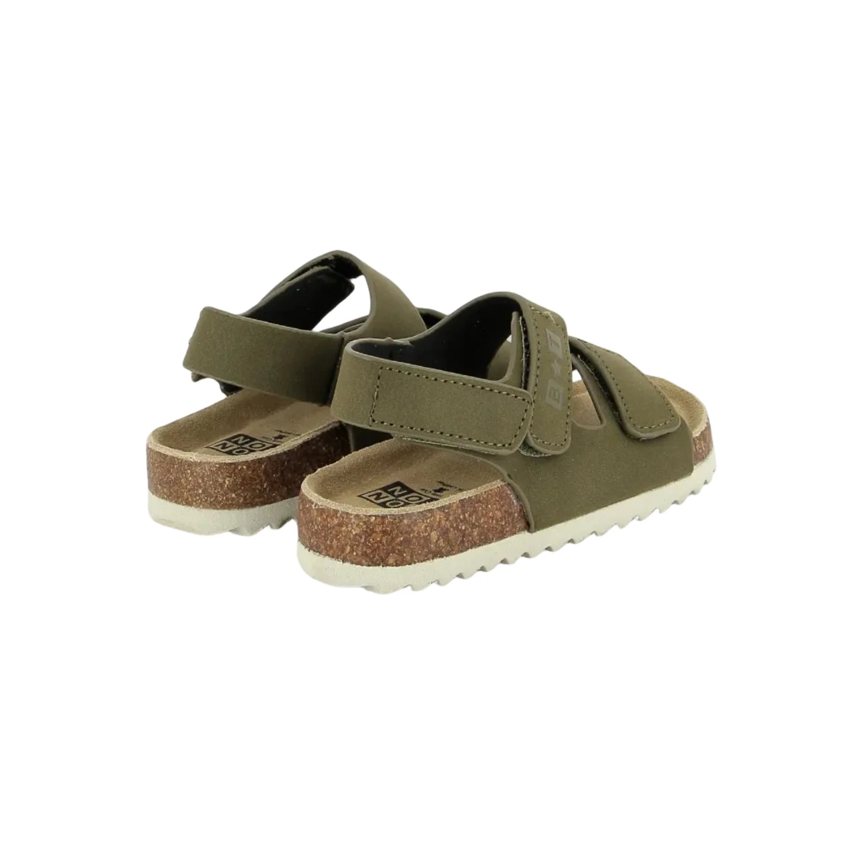 Sandales Mémo Fast Kaki Bonton Bonton