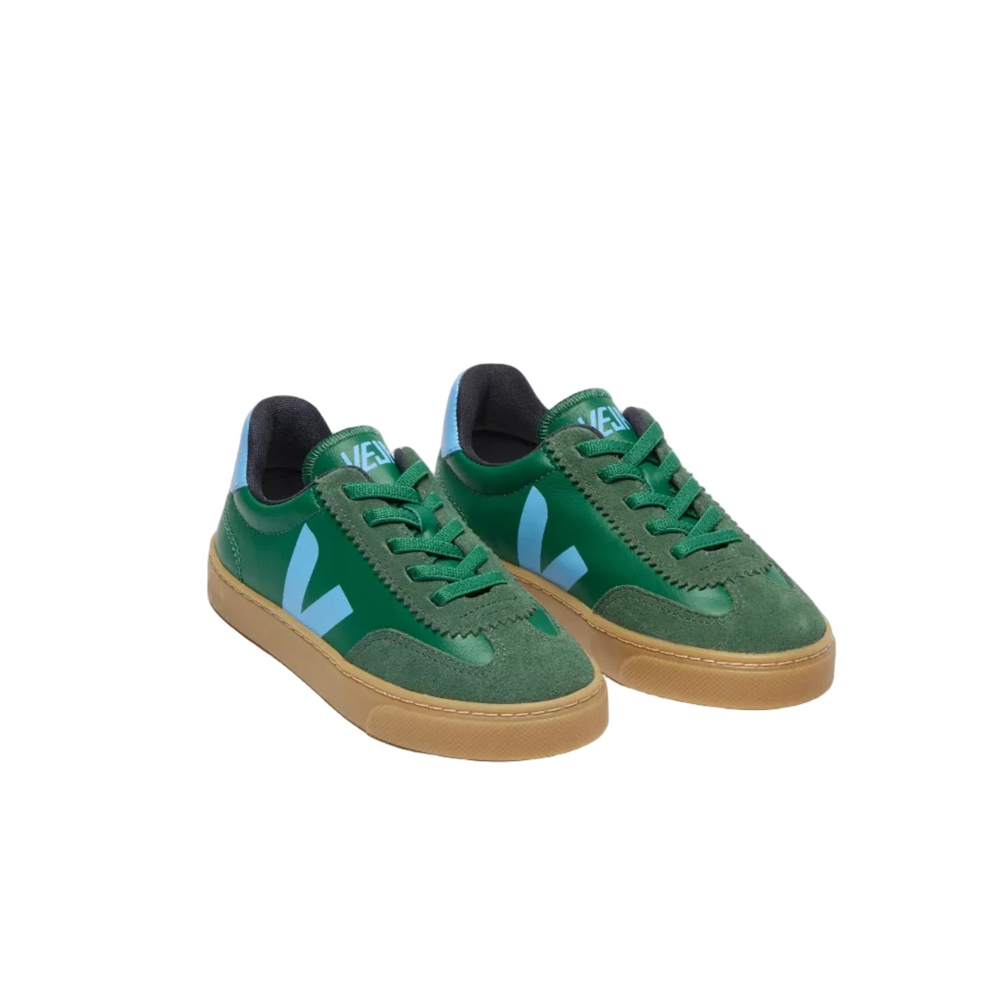 Veja Small Volley Laces Golf Aqua Natural VEJA