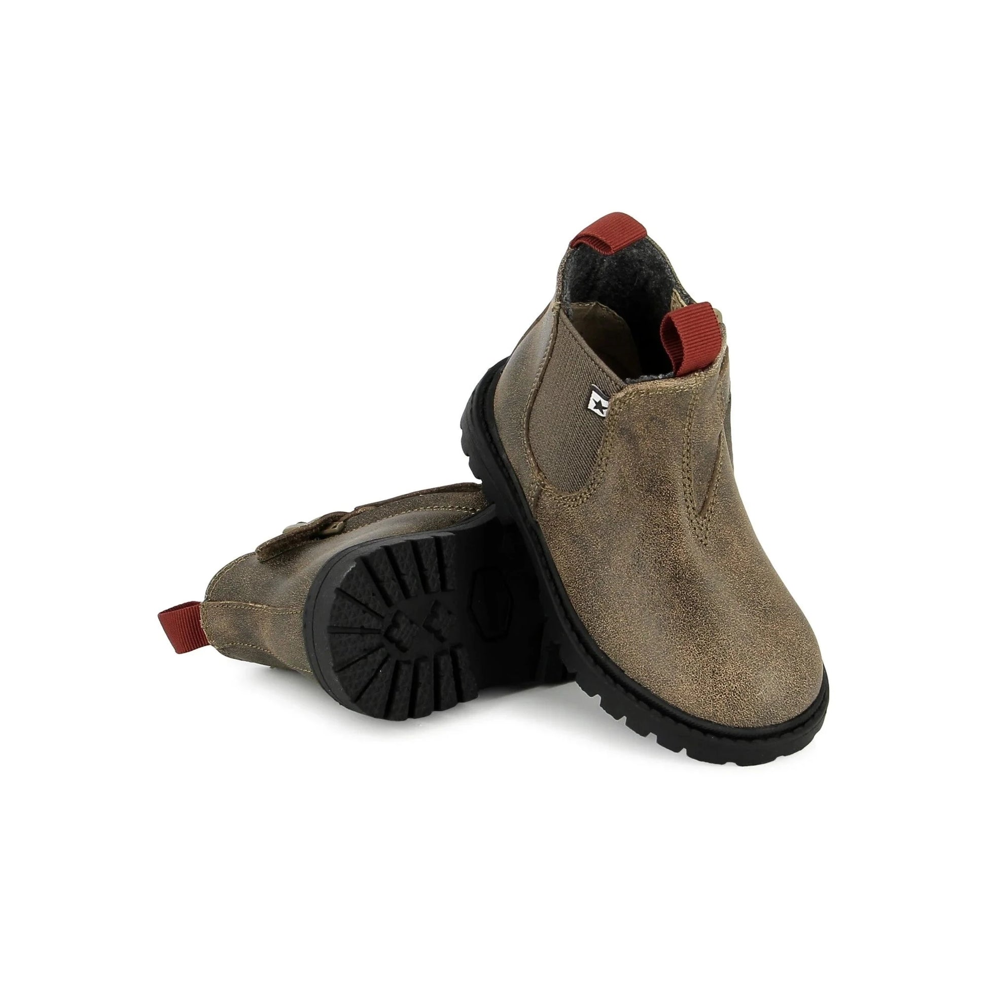 Boots Chelsea Taupe Bonton Bonton