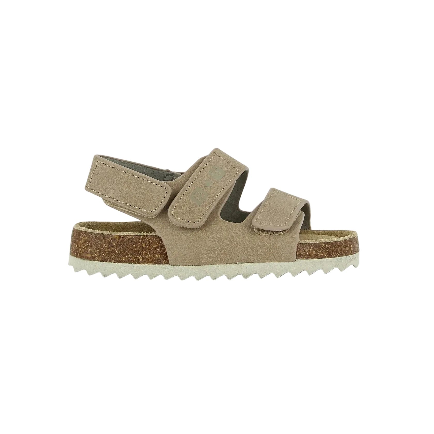 Sandales Mémo Fast Marron Clair Bonton Bonton