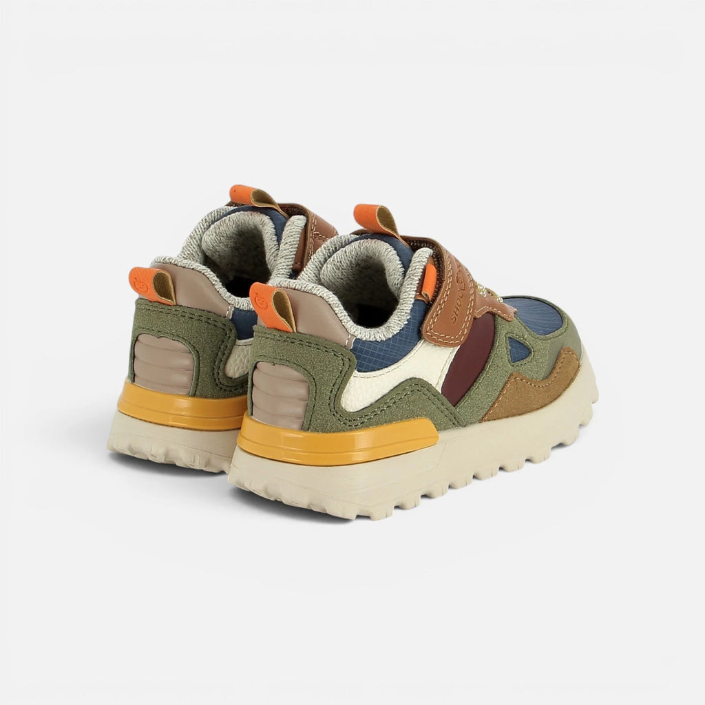 Joggy Scratch Navy Kaki Shoo Pom Shoo pom