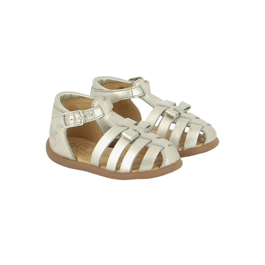 Sandales Stand Up Knot Blanc Nacre Pom D’Api Pom d’Api