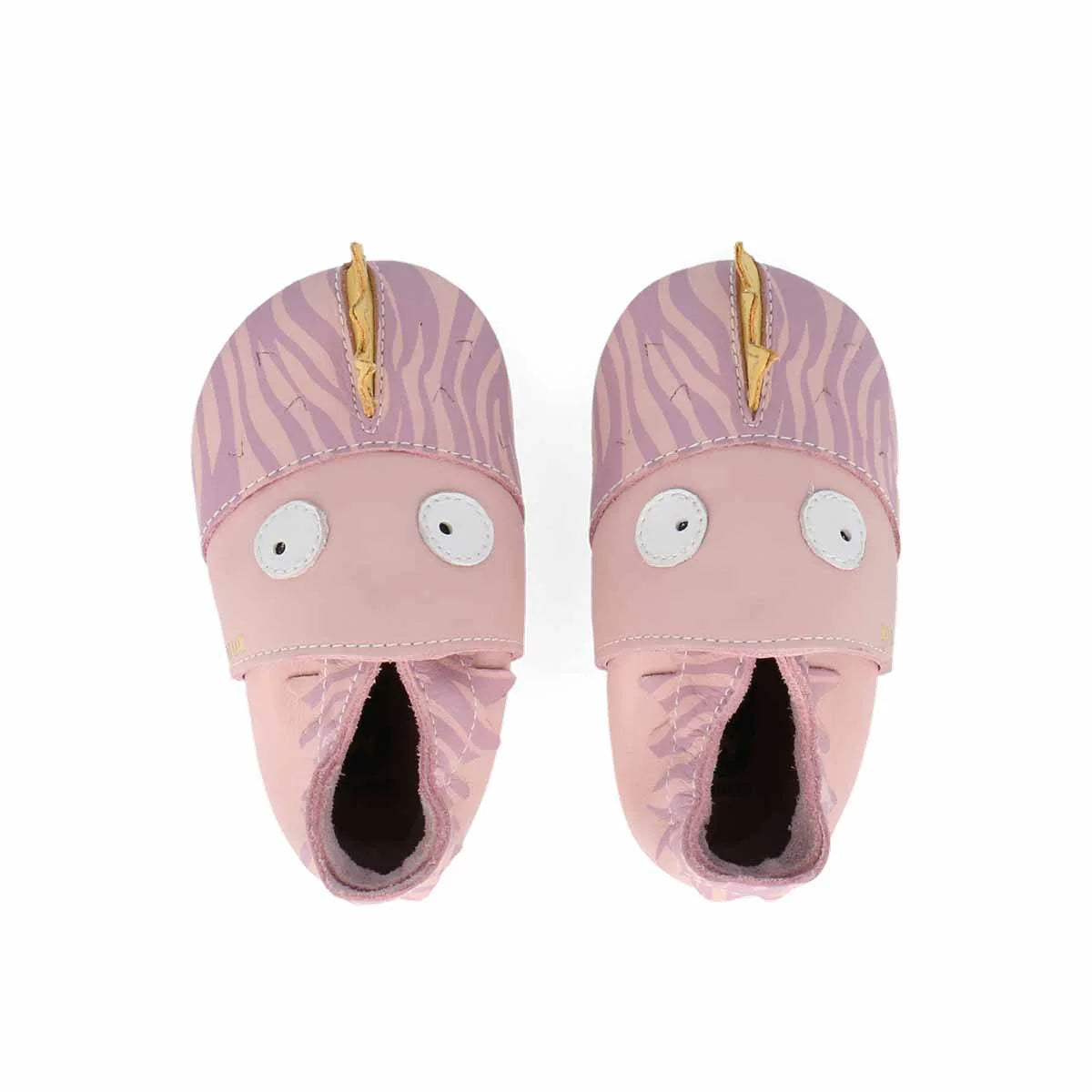Chaussons Bobux Zèbre Rose Bobux