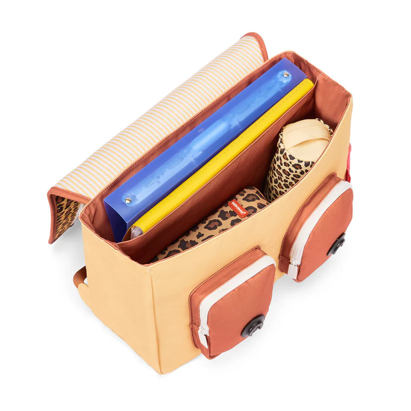 Cartable Léopard #7 Hello Hossy