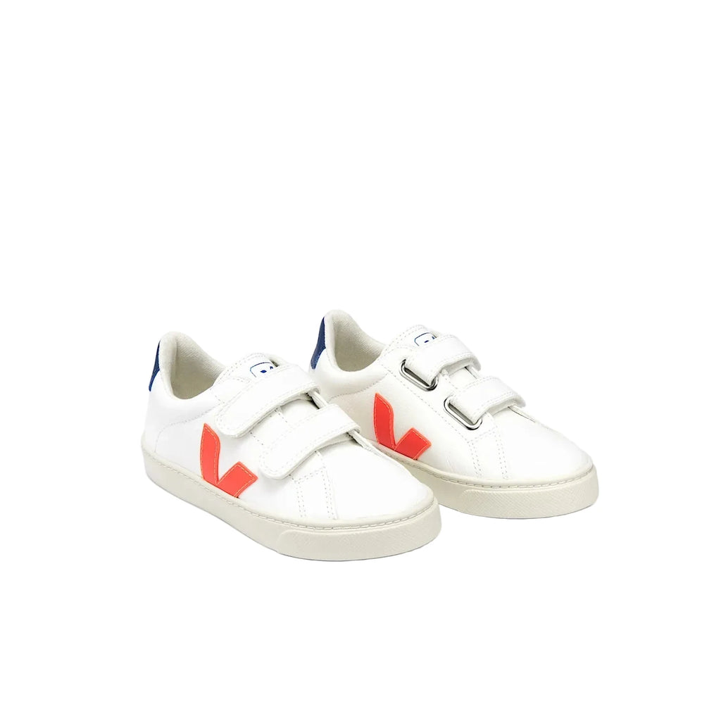 Veja Small Esplar Extra White Orange Fluo VEJA