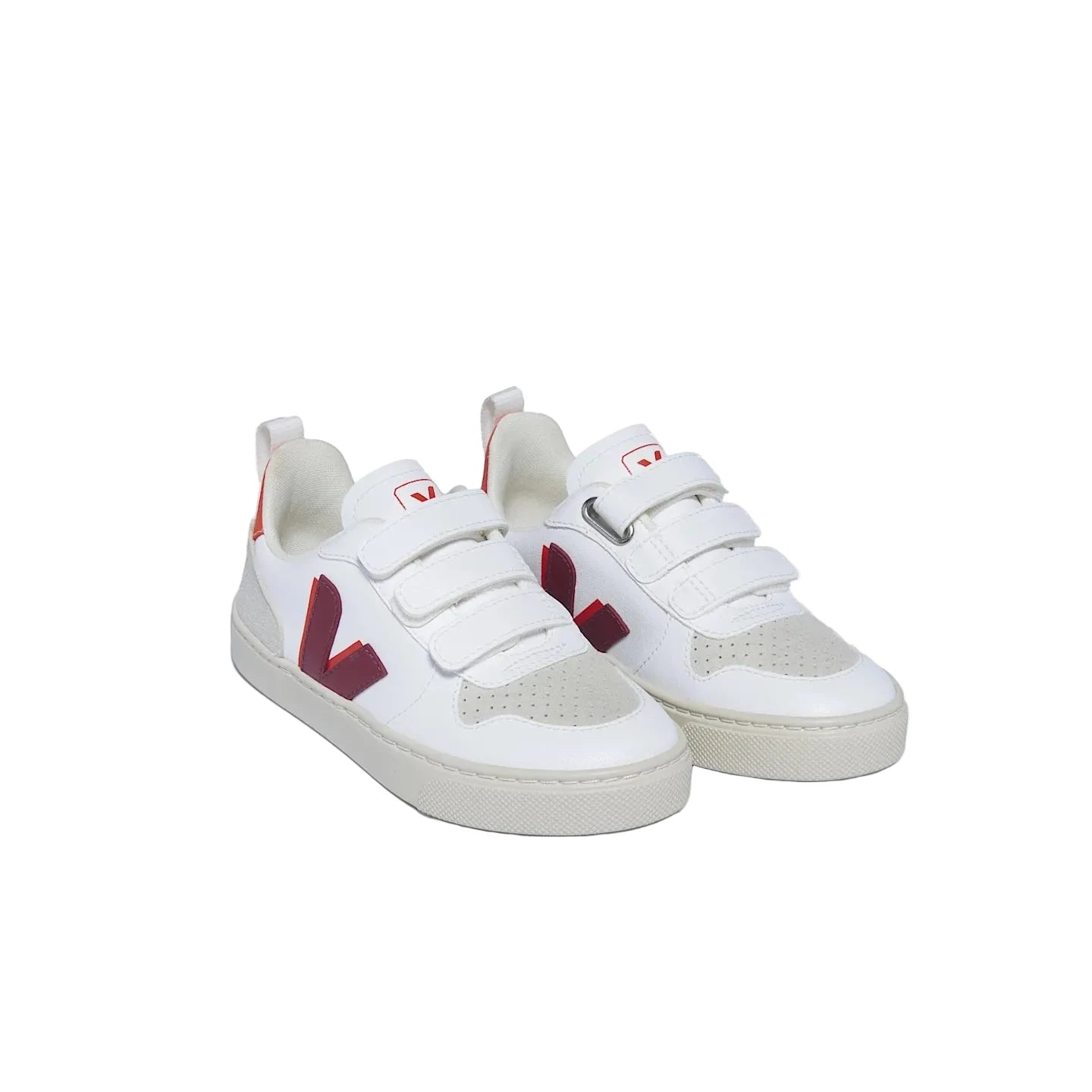 Veja V-10 White Marsala Orange Fluo VEJA