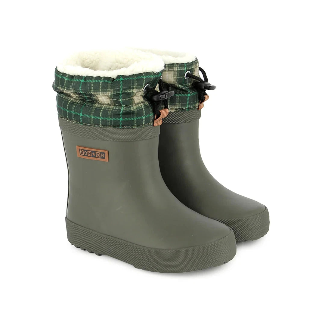 Bottes Ploc Fur Kaki Bonton