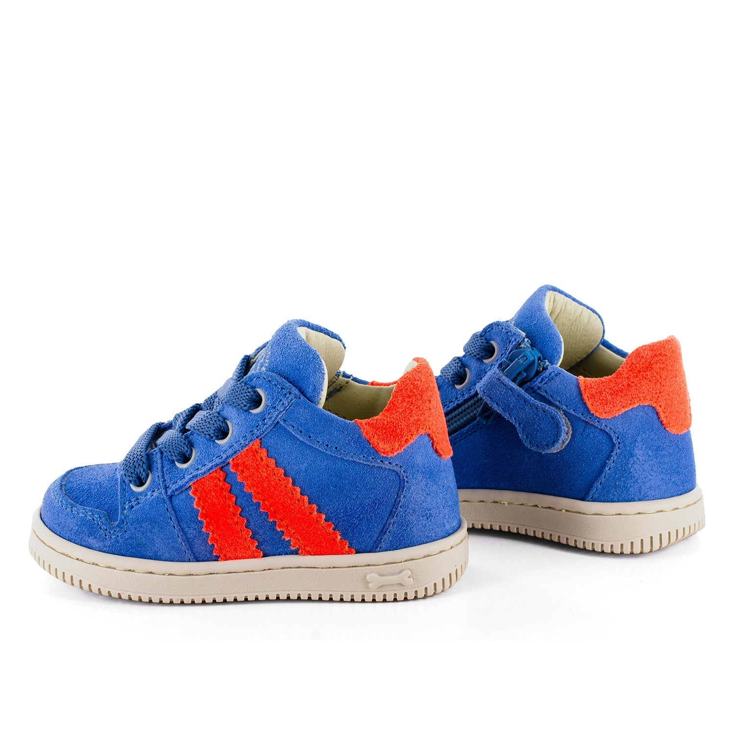 Naif Steelblue Orange Fluo Stones and Bones