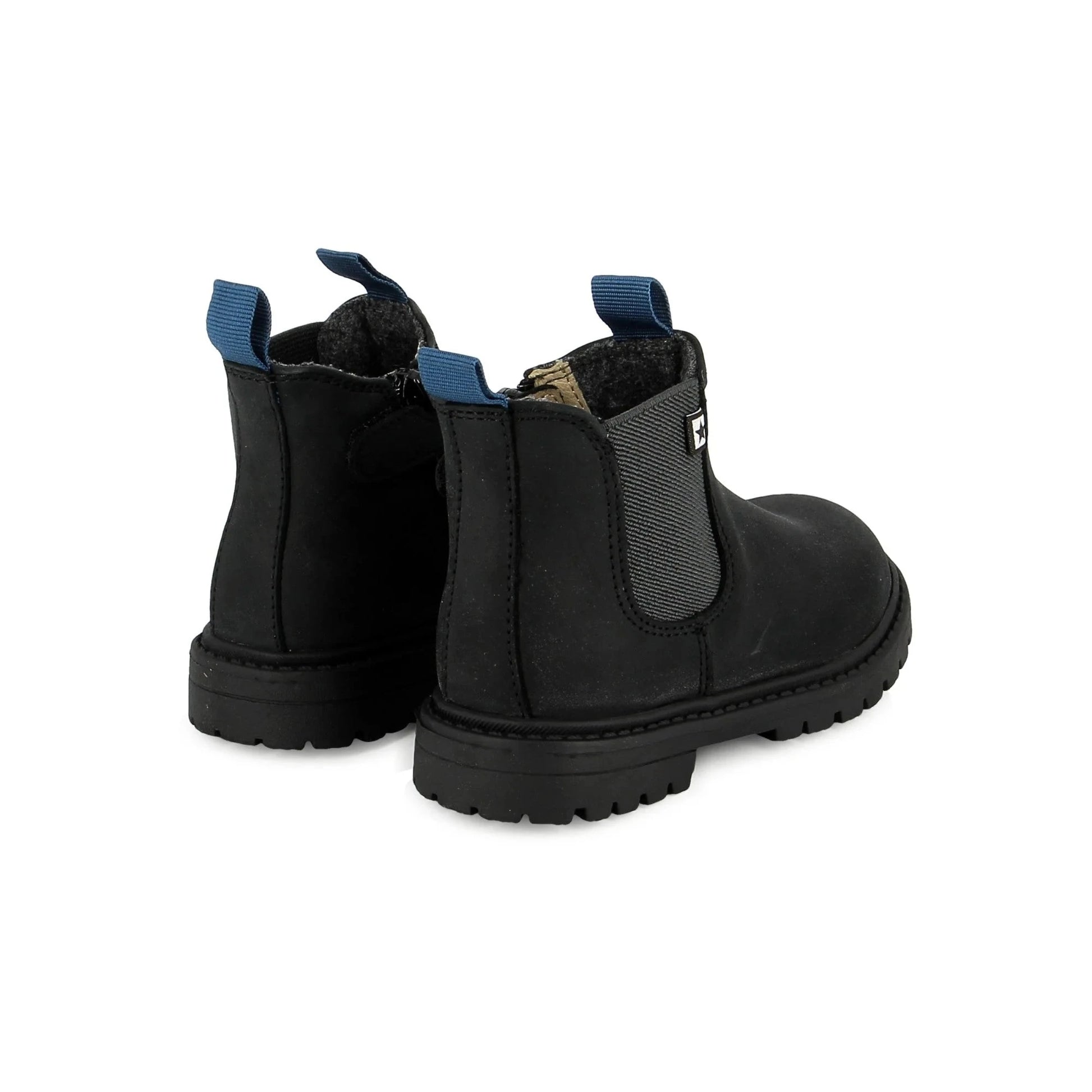 Boots Chelsea Black Bonton Bonton