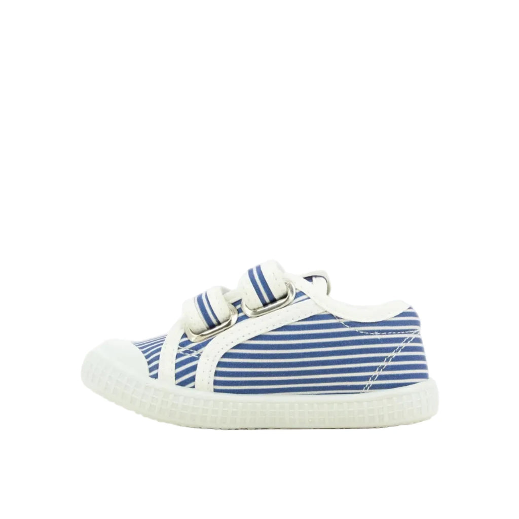 Baskets Toile Stripes Blue Tartine & Chocolat Tartine et Chocolat