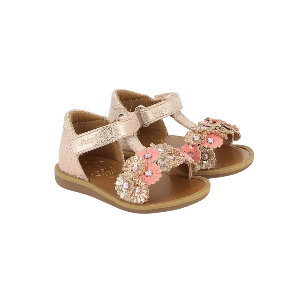 Sandales Poppy Strass Flower Pom D’Api Pom d’Api